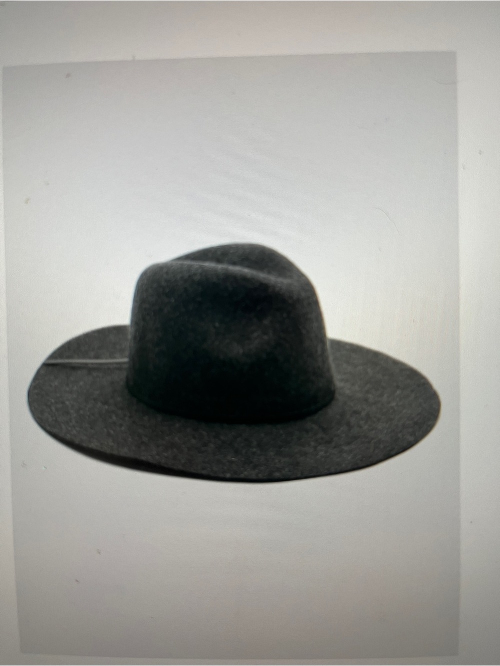 Banana Republic Factory Black Wide-Brim Felt Fedora
